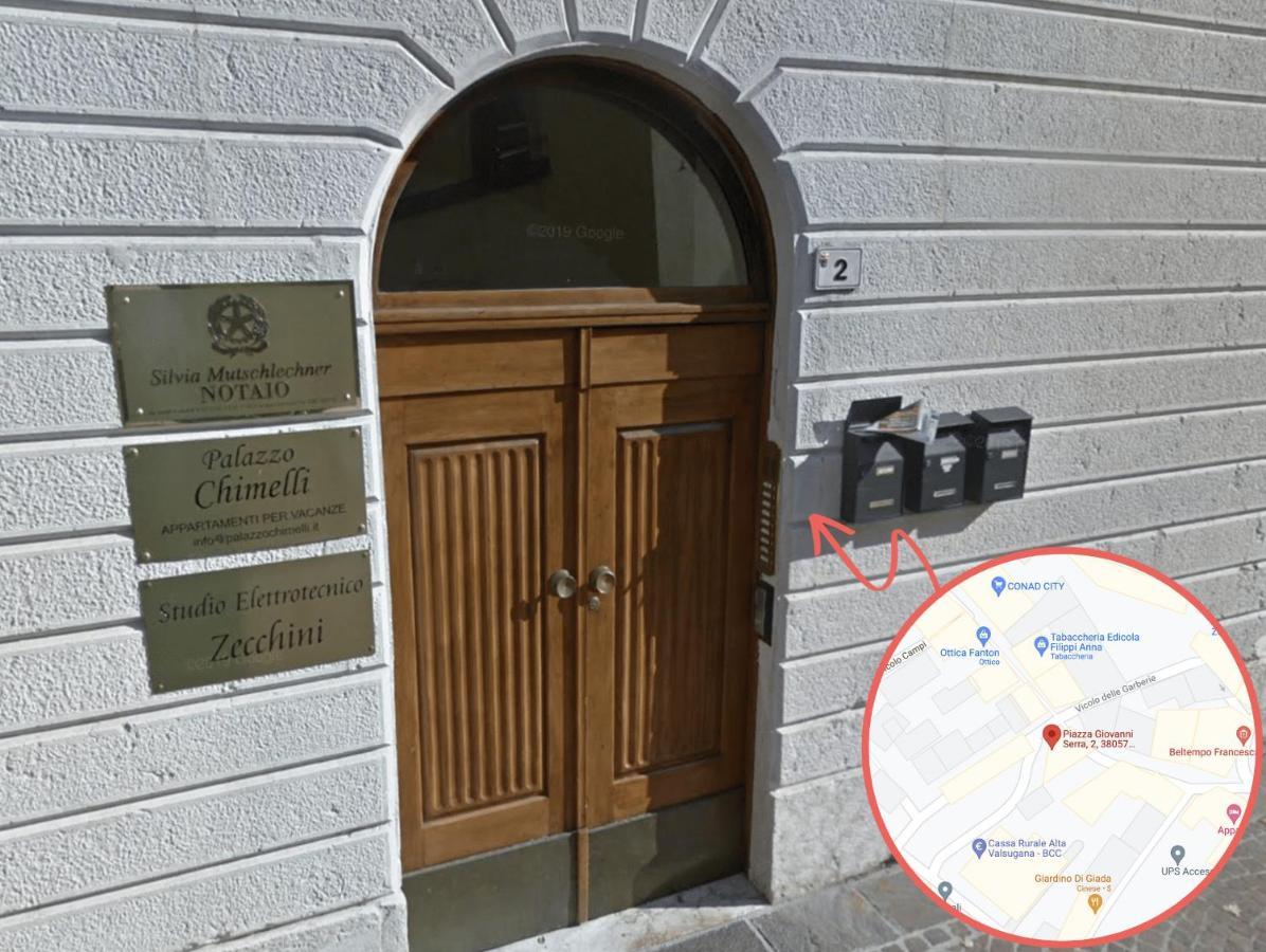 Palazzo Chimelli Leilighet Pergine Valsugana Eksteriør bilde